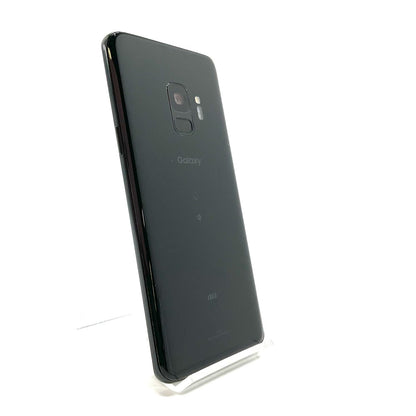 【全額返金保証】【最速発送】SAMSUNG Galaxy S9 64GB ミッドナイトブラック au SVC38 白ロム 動作確認済