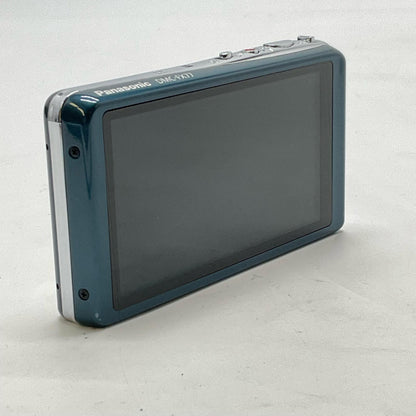【全額返金保証】【最速発送】Panasonic コンパクトデジタルカメラ LUMIX DMC-FX77-A [スエードブルー] 動作確認済