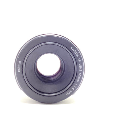 【全額返金保証】【最速発送】Canon EF50mm F1.8 STM 美品 動作確認済