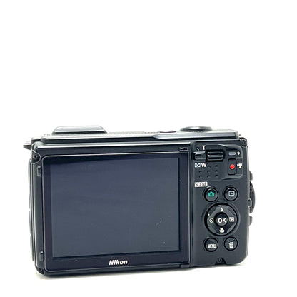 【全額返金保証】【最速発送】Nikon コンパクトデジタルカメラ COOLPIX W300 [ブラック] 美品 動作確認済