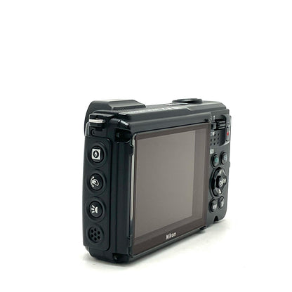 【全額返金保証】【最速発送】Nikon コンパクトデジタルカメラ COOLPIX W300 [ブラック] 美品 動作確認済