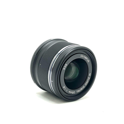 【全額返金保証】【最速発送】OLYMPUS M.ZUIKO DIGITAL 25mm F1.8 [ブラック] 美品 動作確認済