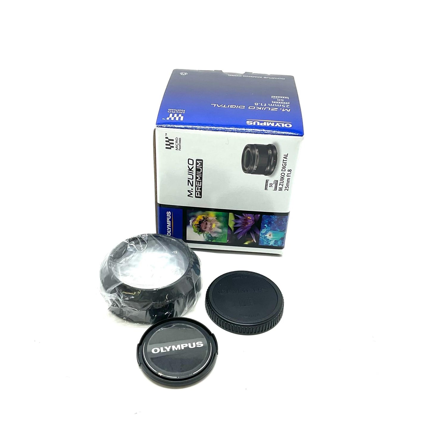 【全額返金保証】【最速発送】OLYMPUS M.ZUIKO DIGITAL 25mm F1.8 [ブラック] 美品 動作確認済