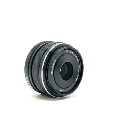 【全額返金保証】【最速発送】OLYMPUS M.ZUIKO DIGITAL 17mm F1.8 [ブラック] 美品 動作確認済