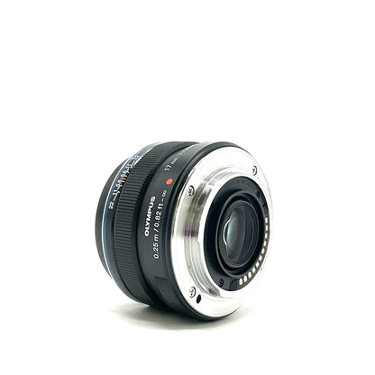 【全額返金保証】【最速発送】OLYMPUS M.ZUIKO DIGITAL 17mm F1.8 [ブラック] 美品 動作確認済
