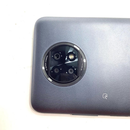 【最速発送】Xiaomi Redmi Note 9T 64GB ナイトフォールブラック Softbank A001XM 白ロム【難有】