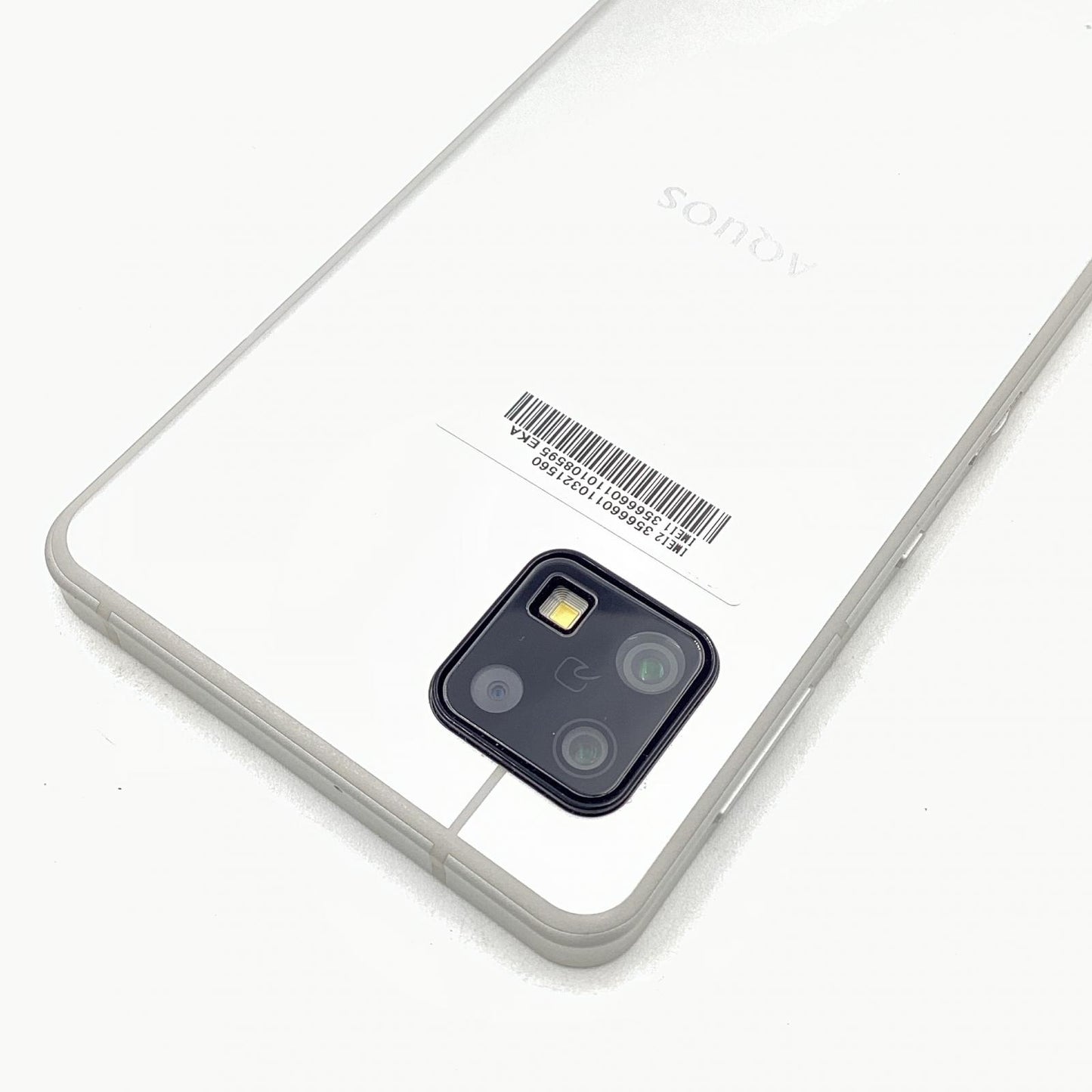 【全額返金保証】【最速発送】SHARP AQUOS sense6 64GB シルバー Softbank SIMフリー SH-M19 白ロム 美品 動作確認済