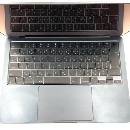 【全額返金保証】【最速発送】Apple MacBook Air 13インチ 2022 Apple M2 8GB 256GB ミッドナイト 87% 美品 動作確認済