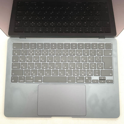 【全額返金保証】【最速発送】Apple MacBook Air 13.6インチ 2022 Apple M2 8GB 256GB ミッドナイト 100% 美品 動作確認済
