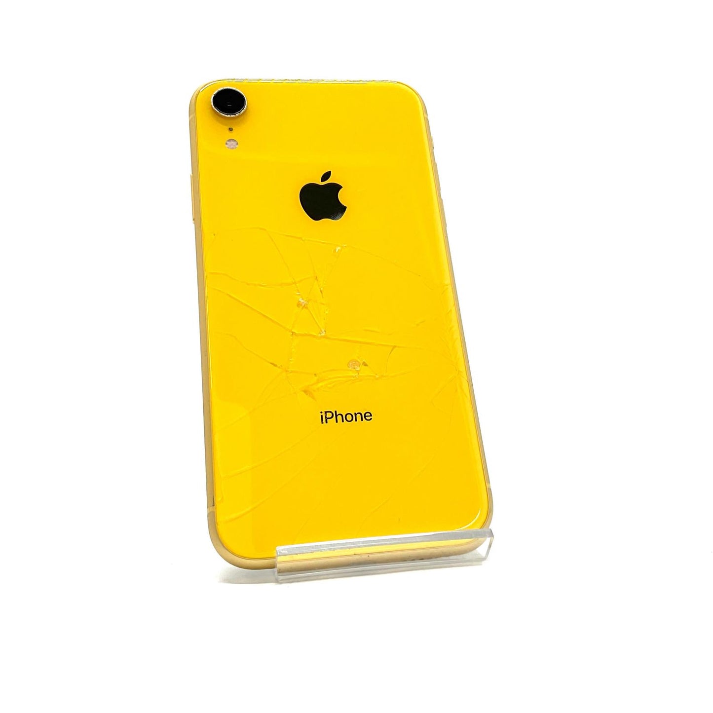 【最速発送】Apple iPhone iPhone XR 64GB イエロー au 白ロム【難有】 79%
