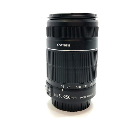 【全額返金保証】【最速発送】Canon EF-S55-250mm F4-5.6 IS II 美品 動作確認済