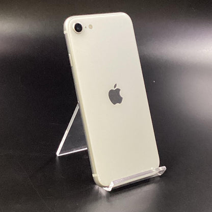 【全額返金保証】【最速発送】Apple iPhone iPhone SE（第2世代） 64GB ホワイト docomo SIMフリー 白ロム 動作確認済 75%