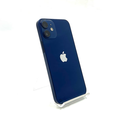 【全額返金保証】【最速発送】Apple iPhone iPhone 12 mini 128GB ブルー docomo SIMフリー 白ロム 動作確認済 74%
