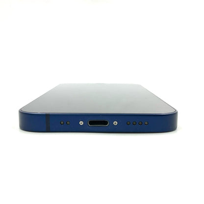 【全額返金保証】【最速発送】Apple iPhone iPhone 12 mini 128GB ブルー docomo SIMフリー 白ロム 動作確認済 74%