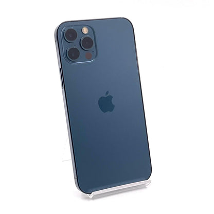 【全額返金保証】【最速発送】Apple iPhone iPhone 12 Pro 128GB パシフィックブルー au 白ロム 美品 動作確認済 80%