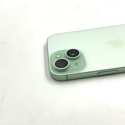 【全額返金保証】【最速発送】Apple iPhone iPhone 15 128GB グリーン SIMフリー 白ロム 動作確認済 81%