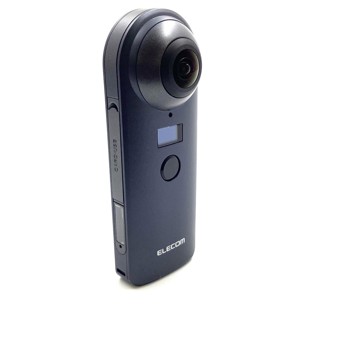 【全額返金保証】【最速発送】ELECOM コンパクトデジタルカメラ OCAM-VRW01BK 美品 動作確認済