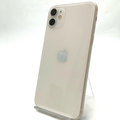 【全額返金保証】【最速発送】Apple iPhone iPhone 11 128GB ホワイト SIMフリー 白ロム 動作確認済 78%