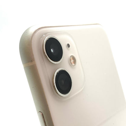 【全額返金保証】【最速発送】Apple iPhone iPhone 11 128GB ホワイト SIMフリー 白ロム 動作確認済 78%