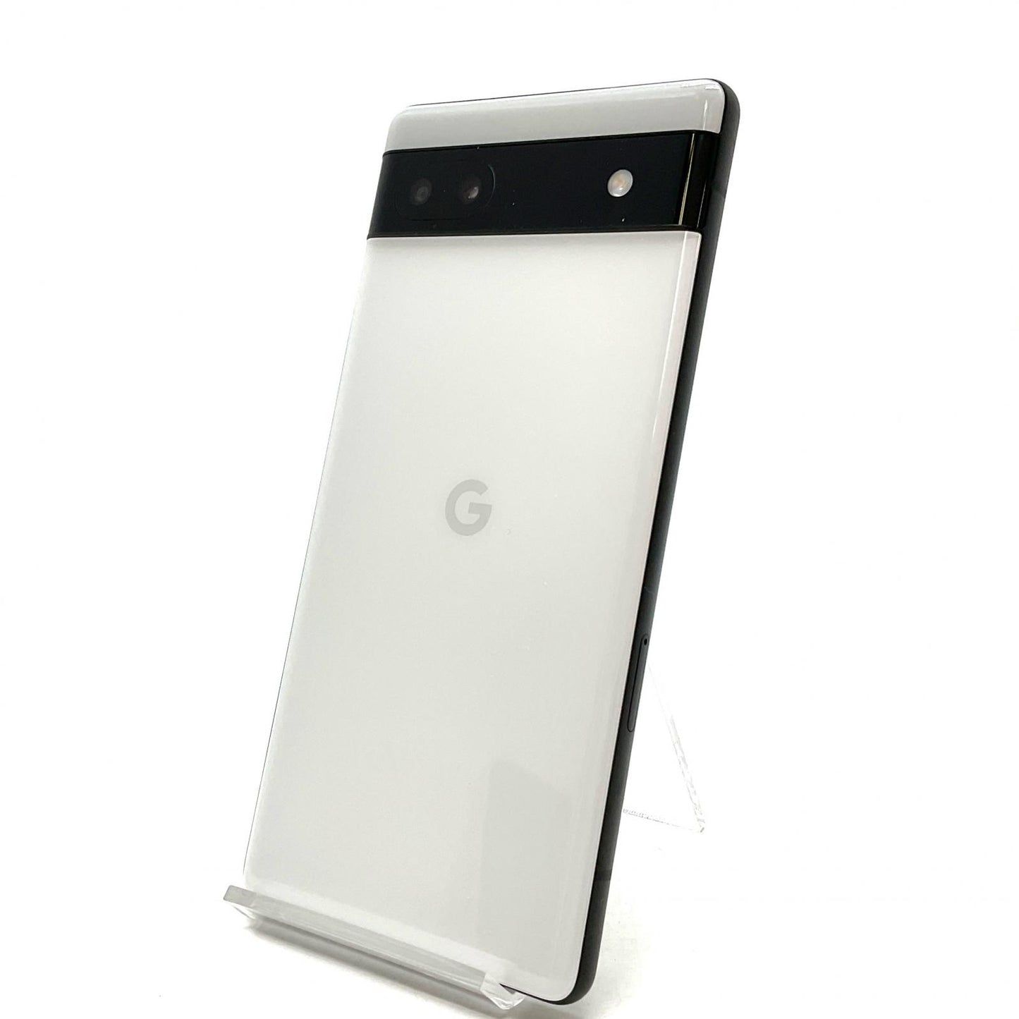 【全額返金保証】【最速発送】Google Pixel 6a 128GB チョーク au SIMフリー GB17L 白ロム 美品 動作確認済
