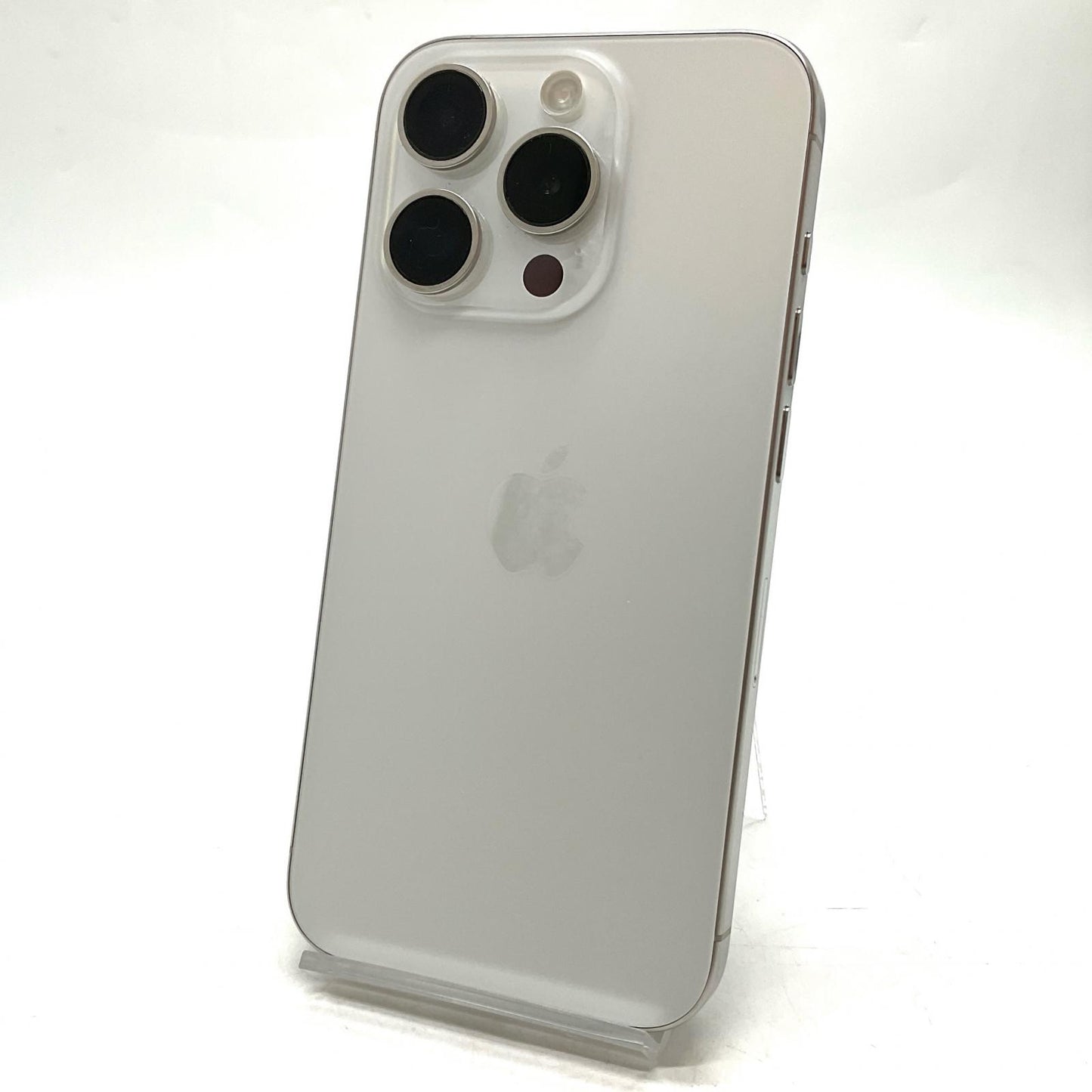 【全額返金保証】【最速発送】Apple iPhone iPhone 15 Pro 256GB ホワイトチタニウム SIMフリー 白ロム 美品 動作確認済 82%