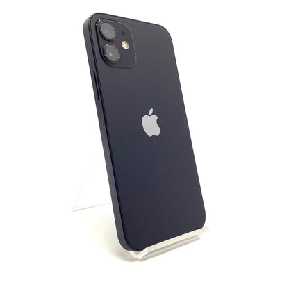 【全額返金保証】【最速発送】Apple iPhone iPhone 12 64GB ブラック Softbank 白ロム 動作確認済 77%
