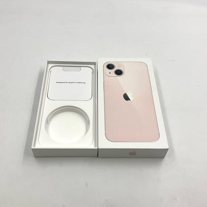 【全額返金保証】【最速発送】Apple iPhone iPhone 13 128GB ピンク SIMフリー 白ロム 動作確認済 90%