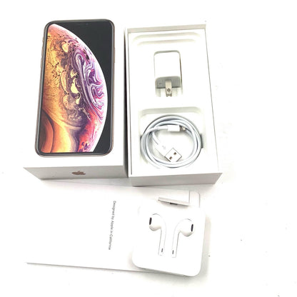【最速発送】Apple iPhone iPhone XS 256GB ゴールド docomo 白ロム【難有】 77%