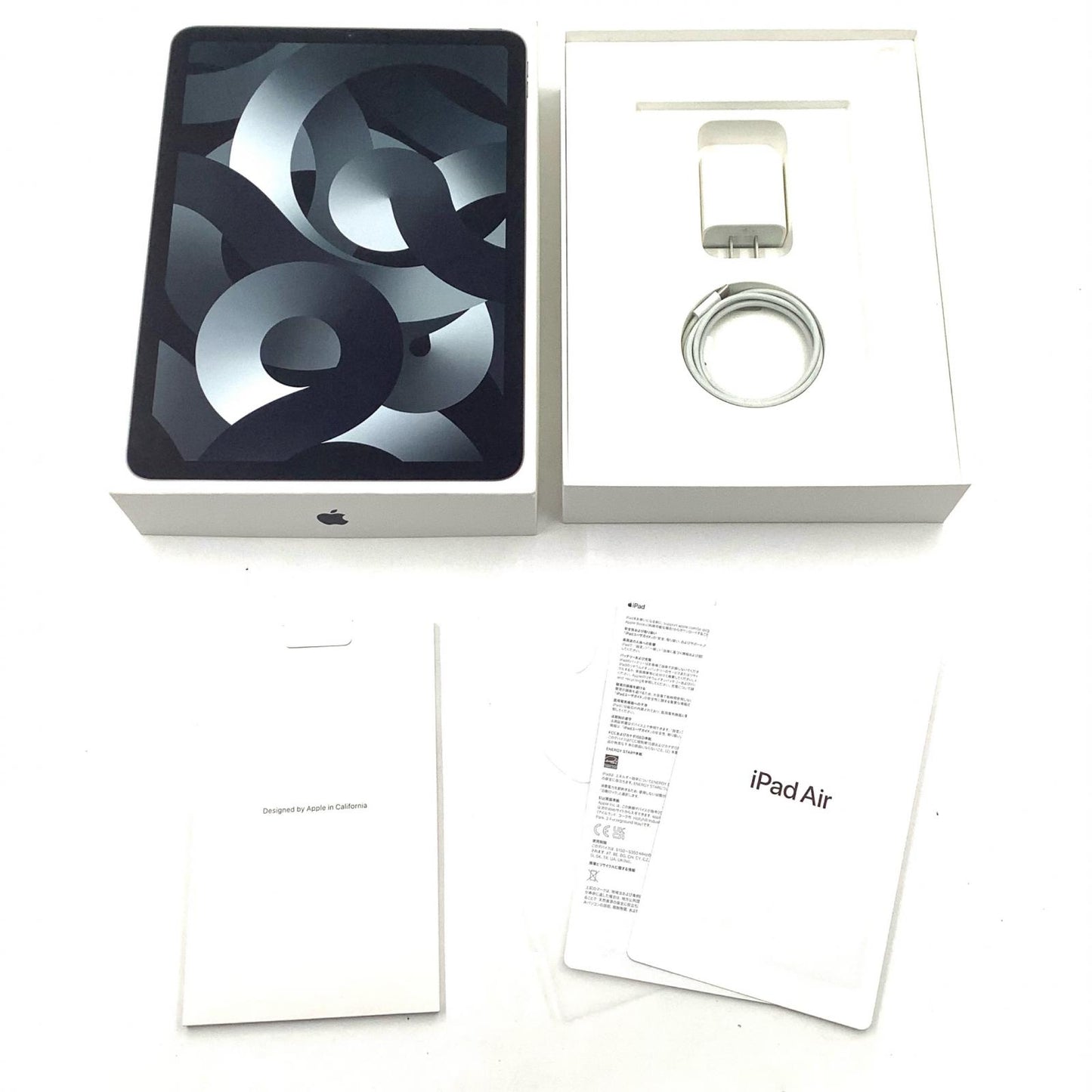 【全額返金保証】【最速発送】Apple iPad Air 10.9インチ 第5世代 256GB スペースグレイ Wi-Fi 動作確認済