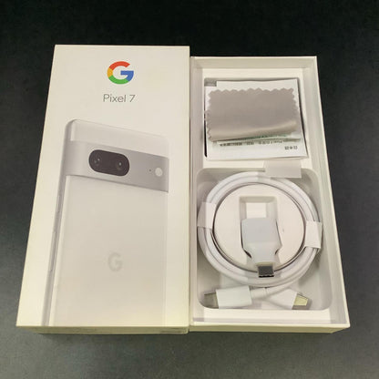 【全額返金保証】【最速発送】Google Pixel 7 128GB SIMフリー G03Z5 白ロム 美品 動作確認済
