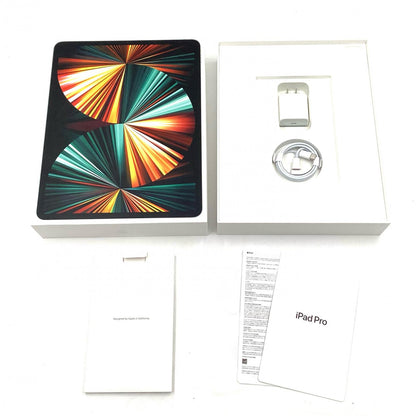 【全額返金保証】【最速発送】Apple iPad Pro 12.9インチ 第5世代 128GB シルバー Wi-Fi 美品 動作確認済