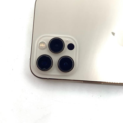 【全額返金保証】【最速発送】Apple iPhone iPhone 12 Pro Max 256GB ゴールド 楽天モバイル SIMフリー 白ロム 動作確認済 77%