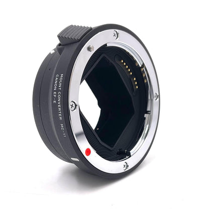 【全額返金保証】【最速発送】SIGMA MOUNT CONVERTER MC-11 CANON EF-E ソニー用 美品 動作確認済