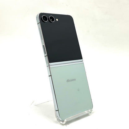 【最速発送】SAMSUNG Galaxy Galaxy Z Flip5 256GB ミント docomo SIMフリー SC-54D 白ロム【難有】