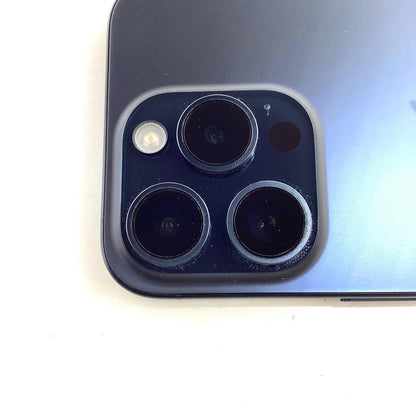 【全額返金保証】【最速発送】Apple iPhone iPhone 15 Pro 256GB ブルーチタニウム SIMフリー 白ロム 美品 動作確認済 87%