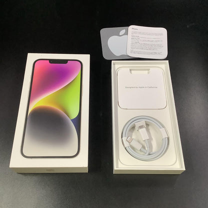 【全額返金保証】【最速発送】Apple iPhone iPhone 14 128GB スターライト SIMフリー 動作確認済 79%
