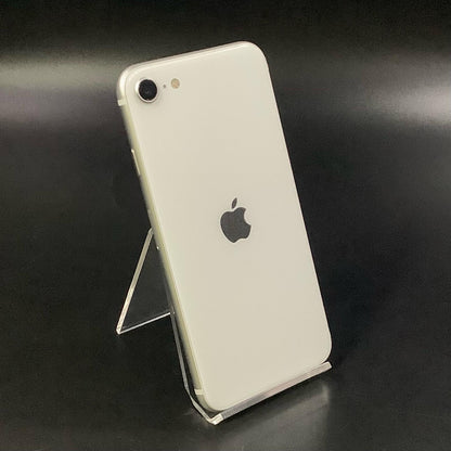 【最速発送】Apple iPhone iPhone SE（第2世代） 128GB ホワイト Softbank 白ロム【難有】 84%