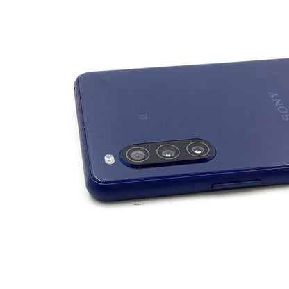 【全額返金保証】【最速発送】Sony Xperia 10 Ⅱ 128GB ブルー SIMフリー XQ-AU52 白ロム 美品 動作確認済