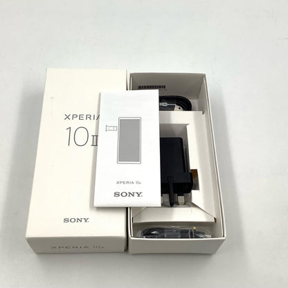 【全額返金保証】【最速発送】Sony Xperia 10 Ⅱ 128GB ブルー SIMフリー XQ-AU52 白ロム 美品 動作確認済