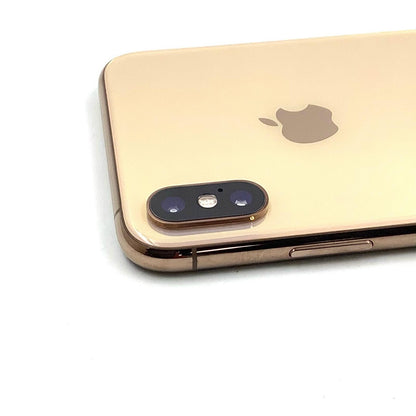 【全額返金保証】【最速発送】Apple iPhone iPhone XS 256GB ゴールド docomo 白ロム 動作確認済 74%