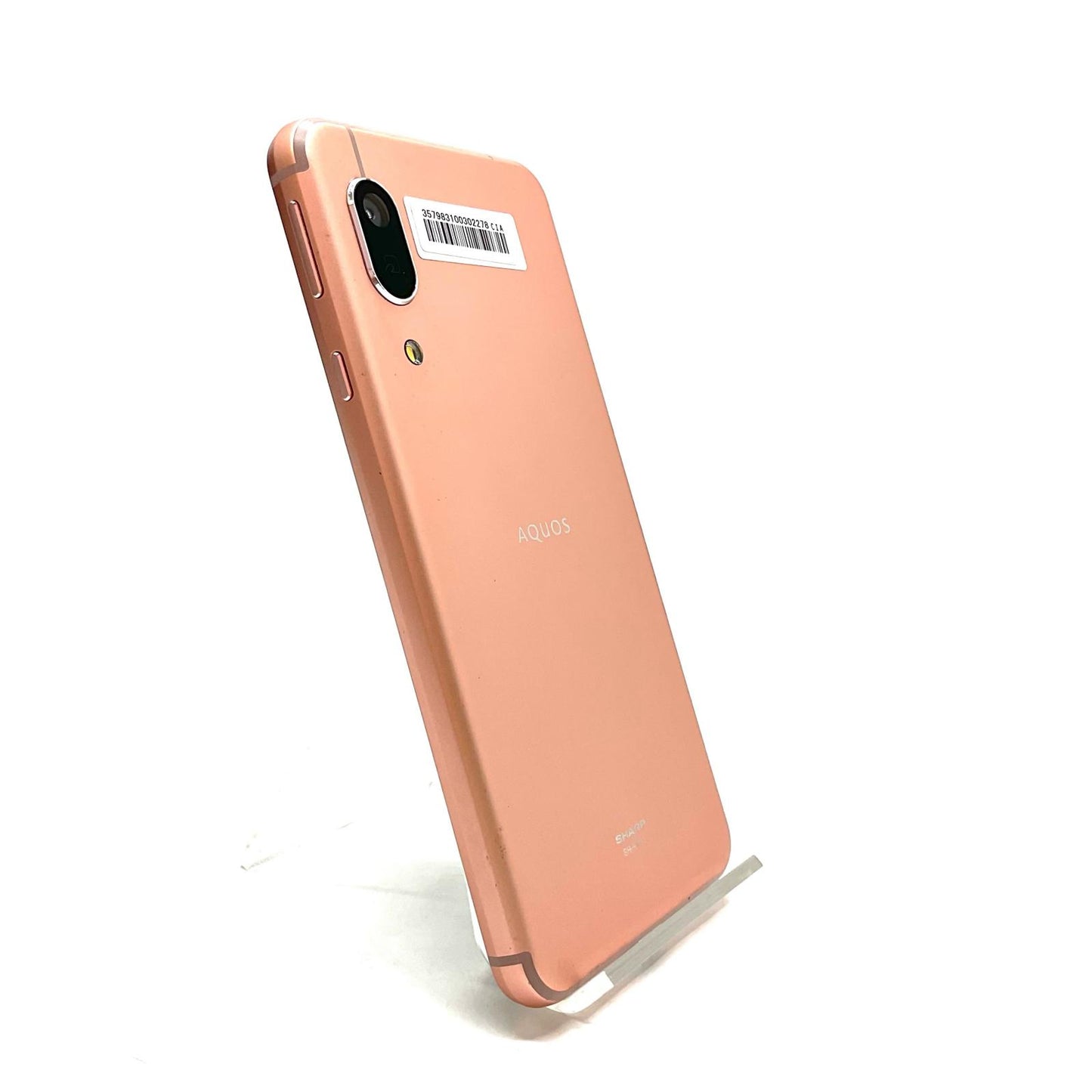 【最速発送】SHARP AQUOS sense3 lite 64GB ピンク 楽天モバイル SH-RM12 白ロム【難有】
