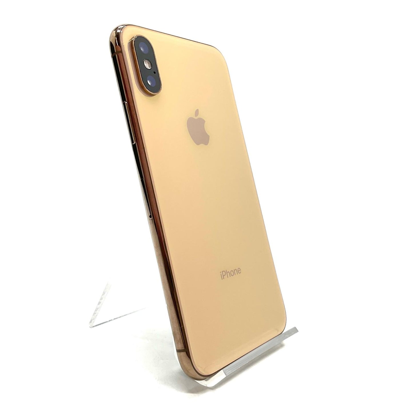 【全額返金保証】【最速発送】Apple iPhone iPhone XS 256GB ゴールド au 白ロム 動作確認済 73%