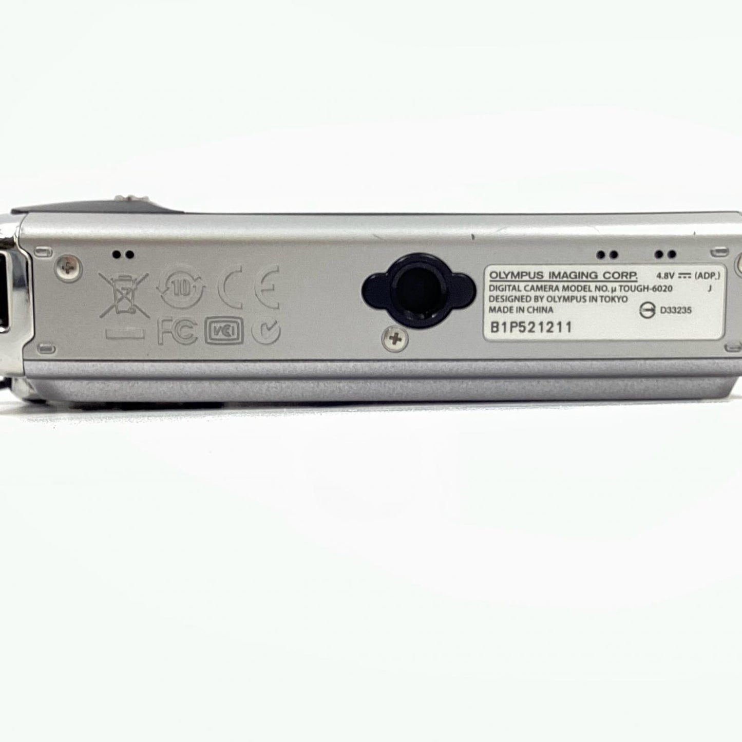 【全額返金保証】【最速発送】OLYMPUS コンパクトデジタルカメラ μTOUGH-6020 [グリーン] 美品 動作確認済