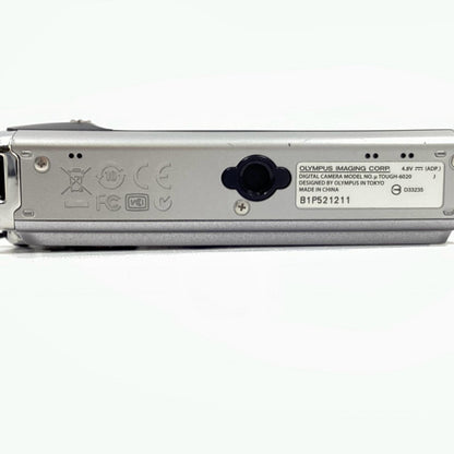【全額返金保証】【最速発送】OLYMPUS コンパクトデジタルカメラ μTOUGH-6020 [グリーン] 美品 動作確認済
