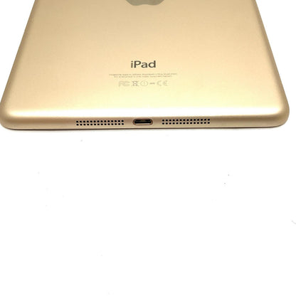 【全額返金保証】【最速発送】Apple iPad mini 7.9インチ 第3世代 16GB ゴールド WiFi+Cellular docomo 白ロム 動作確認済