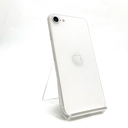 【全額返金保証】【最速発送】Apple iPhone iPhone SE（第2世代） 256GB ホワイト SIMフリー 白ロム 動作確認済 75%