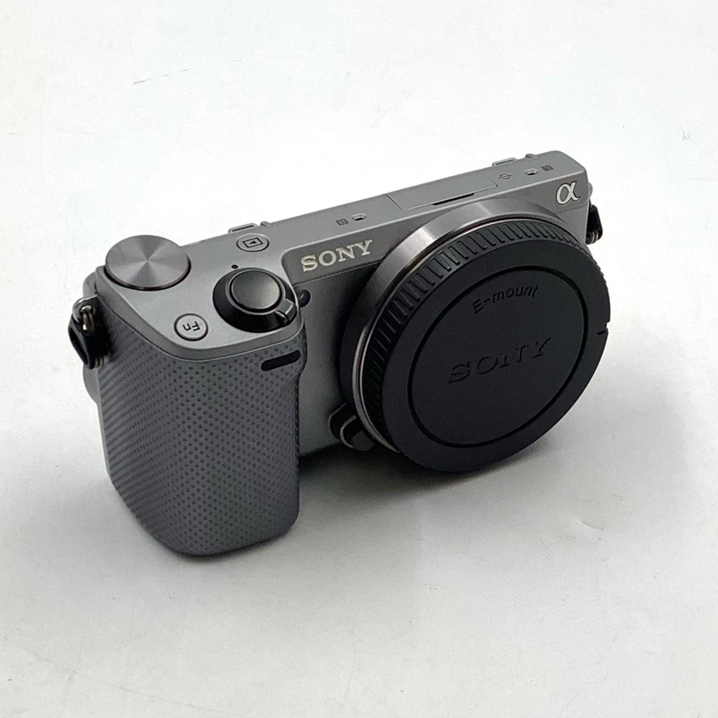【全額返金保証】【最速発送】Sony デジタル一眼 α NEX-5RL パワーズームレンズキット シルバー 動作確認済