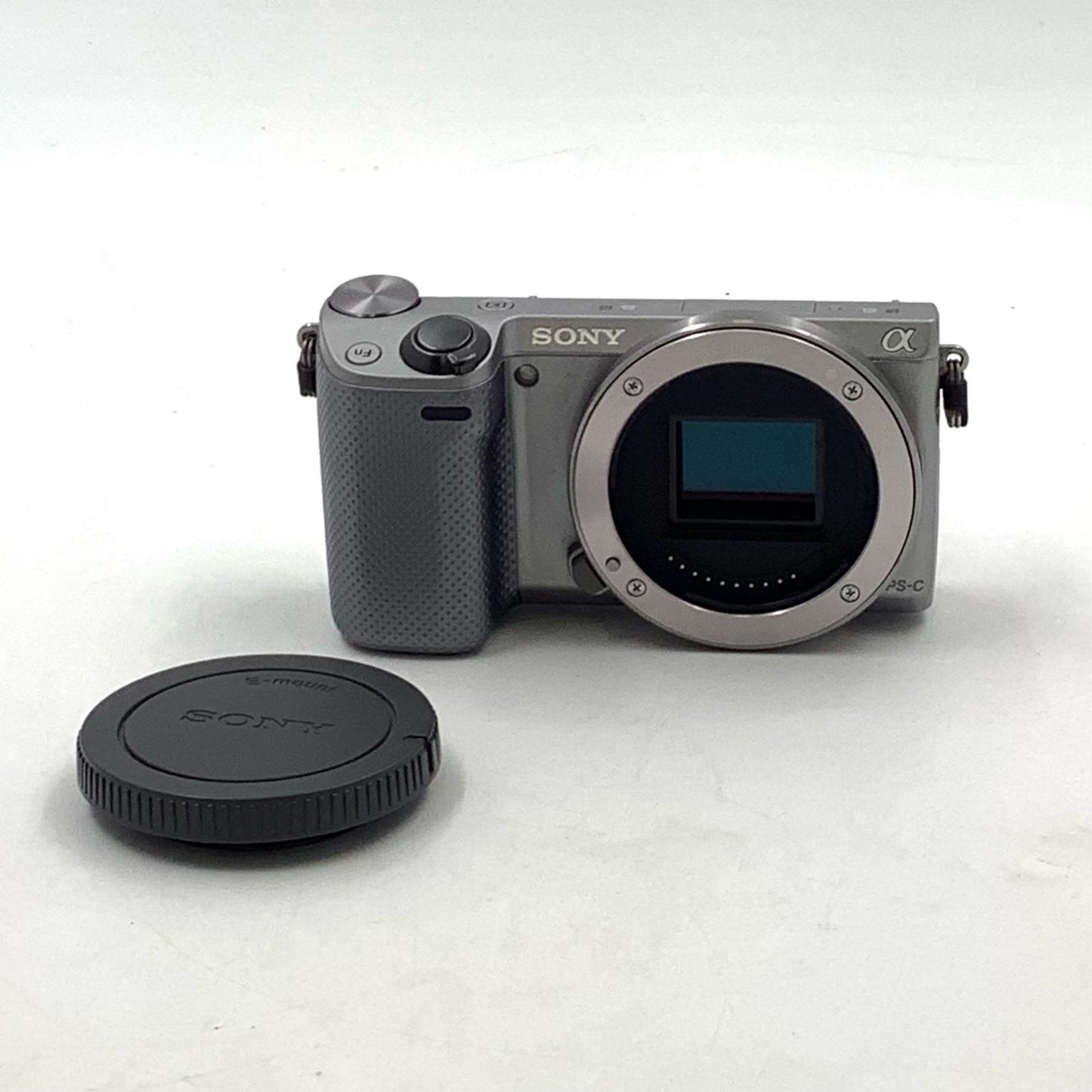 【全額返金保証】【最速発送】Sony デジタル一眼 α NEX-5RL パワーズームレンズキット シルバー 動作確認済