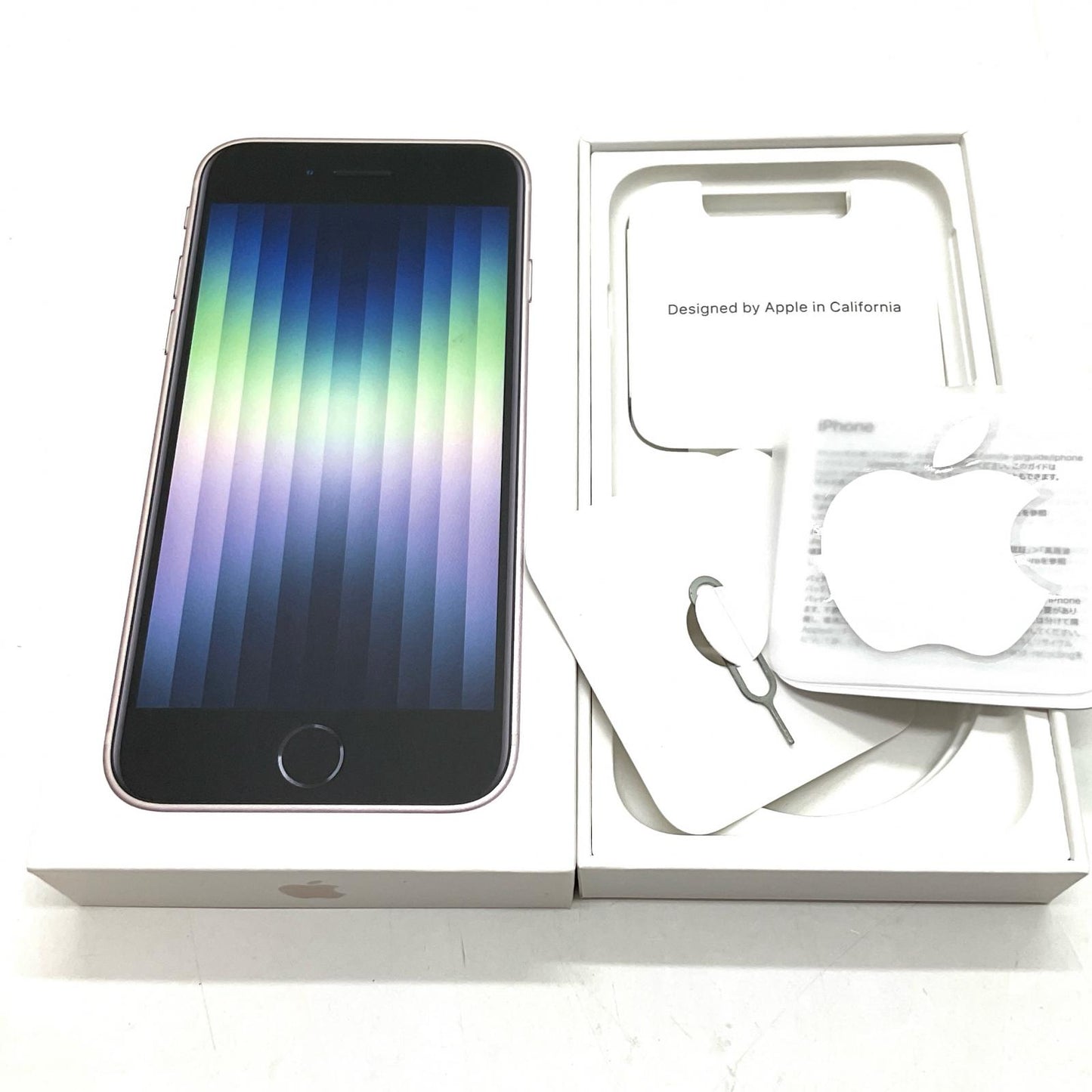 【全額返金保証】【最速発送】Apple iPhone iPhone SE（第3世代） 64GB スターライト SIMフリー 動作確認済 77%