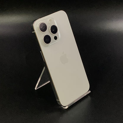 【全額返金保証】【最速発送】Apple iPhone iPhone 15 Pro 256GB SIMフリー 白ロム 美品 動作確認済 80%